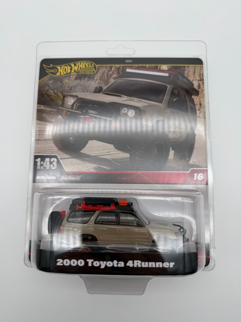 Hot Wheels Premium 2000 Toyota 4Runner Die‑Cast | Tan | Collector NWT